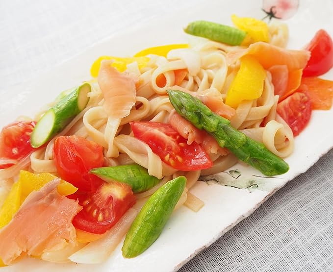 「ゆきの麺」玄米麺 100g×2食(細麺タイプ 太さ3ミリ)※自然栽培米麺 【メール便送料無料】※ななつぼし使用
