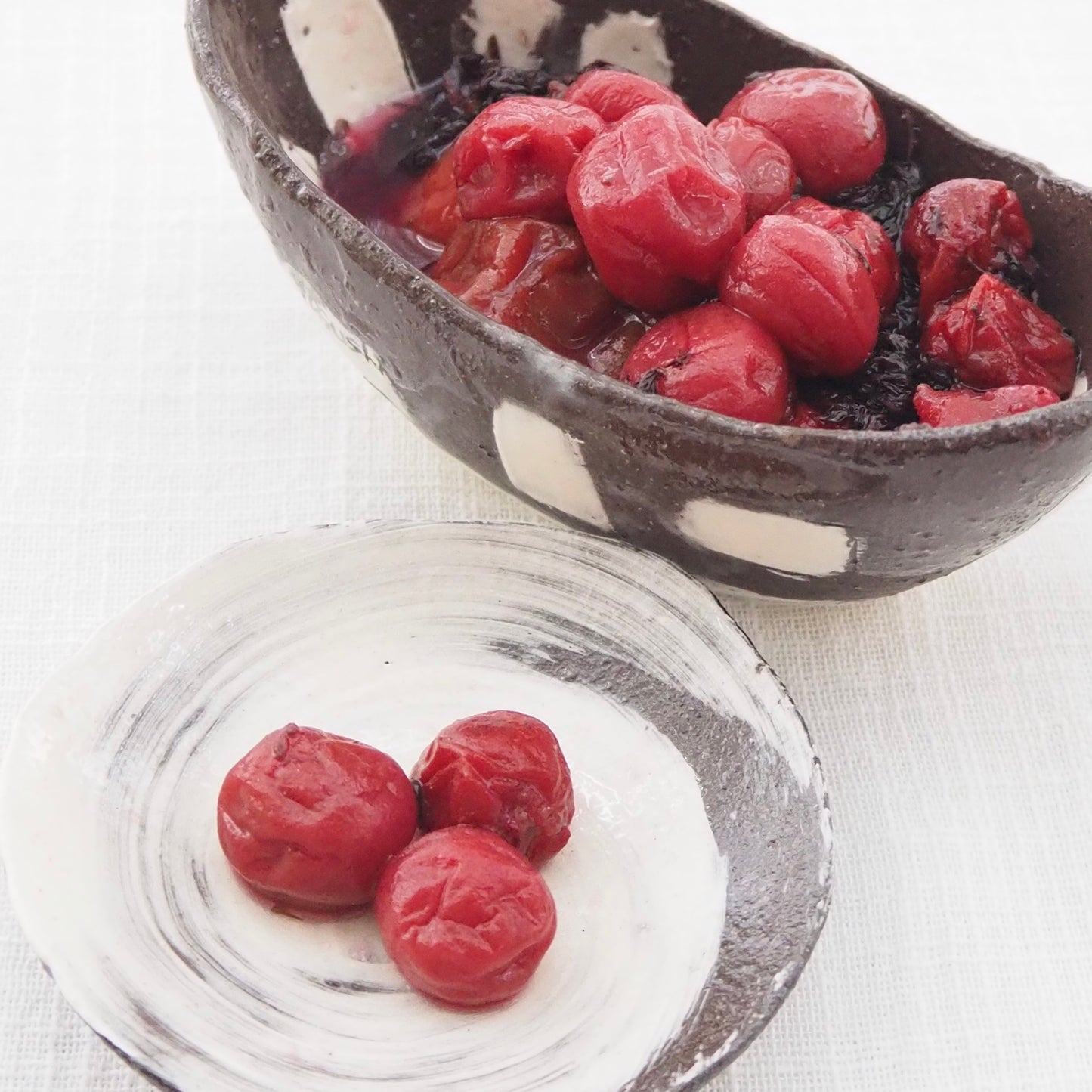 自然農法・無添加梅干【紀和のこうめ(小梅)渓 小】375g【メール便送料無料】