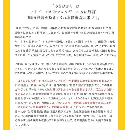 自然栽培 北海道産 ゆきひかり米粉 300g　 ※超微細1000メッシュだからサラサラふかふか。 無農薬・無化学肥料原料で安心、 パン・料理、お菓子作り用に   ※「北海道自然栽培の会」が育てました