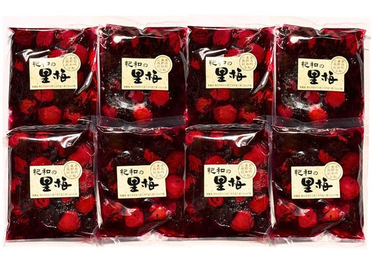 【送料無料】【4ｋｇ／8個セット】自然農法梅干【紀和の里梅】 500g×4個 ※無農薬無化学肥料栽培・伝統製法